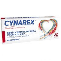 Cynarex, 250 mg, tabletki, 30 szt.