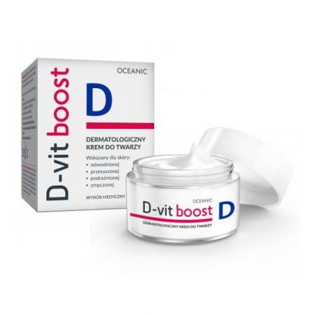 D-vit Boost, dermatologiczny krem do twarzy, 50 ml