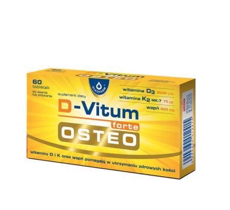 D-Vitum forte Osteo 60 kapsułek