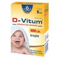 D-Vitum Wit D dla niemowląt 400 j.m.6ml kr