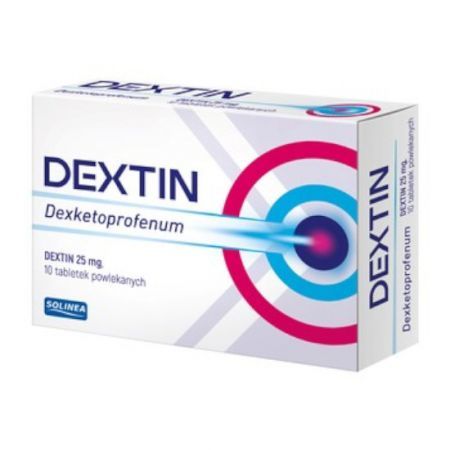 Dextin 25mg 10 tabletek