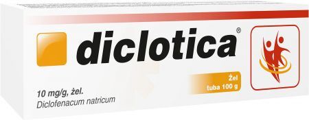 Diclotica, 10 mg/g, żel, 100 g