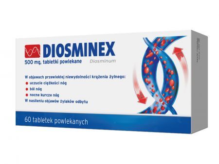 Diosminex 500 mg 60 tabletek