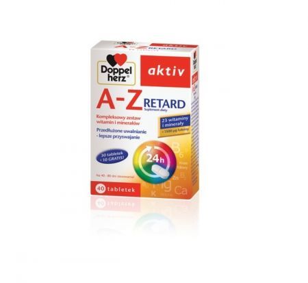 Doppelherz aktiv A-Z RETARD 40 tabletek
