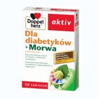 Doppelherz aktiv Dla diabetyków + Morwa, tabletki, 30 szt.