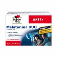 Doppelherz aktiv Melatonina DUO, tabletki, 40 szt.