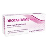 Drotafemme Forte, 80 mg, tabletki, 20 szt.
