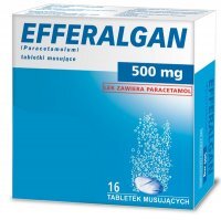 Efferalgan, 500 mg, tabletki musujące, 16 szt. (import równolełgy, PharmaPoint)
