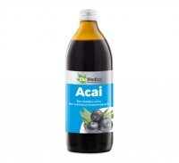 Eka-Medica, sok z jagód Acai 100%, 500 ml