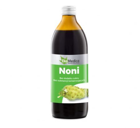 Eka-Medica, sok z owoców Noni 100 %, 500 ml