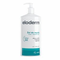 Eloderm, żel do mycia ciała i włosów 2 w 1, od 1 dnia życia, 400 ml