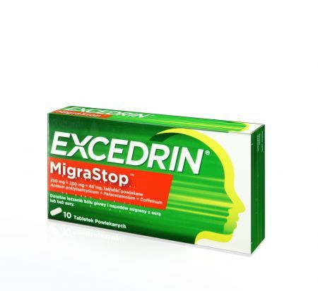 Excedrin 10 tabletek