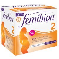 Femibion 2 Ciąża, tabletki, 56 szt., kapsułki, 56 szt.+ 1 tydzień suplementacji GRATIS!