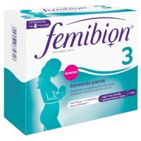 Femibion 3 Karmienie piersią, tabletki, 28 szt. + kapsułki, 28 szt.