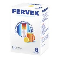 Fervex, granulat do sporządzania roztworu doustnego, saszetki, 8 szt.