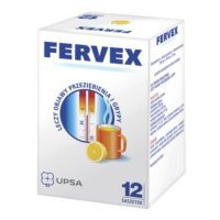 Fervex o smaku cytrynowym 12 saszetek