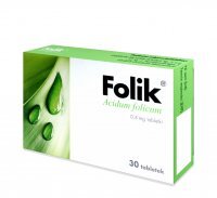 Folik, 0,4 mg, tabletki, 30 szt.