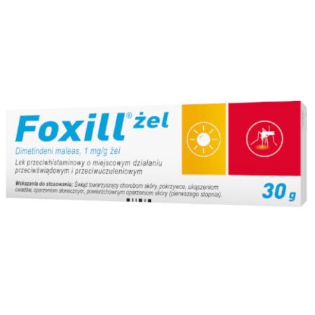 Foxill żel 1 mg/g 30 gramów