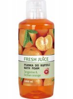 Fresh Juice, pianka do kąpieli, mandarynka & sycylijska pomarańcza, 1 l