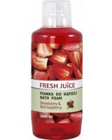 Fresh Juice, pianka do kąpieli, truskawka & red bayberry, 1 l