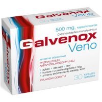 Galvenox Veno, 500 mg, kapsulki twarde, 30 szt.