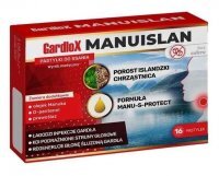 Gardlox Manuislan, tabletki do ssania, bez cukru, 16 szt.