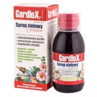 GardloX, syrop ziołowy z miodem, 120 ml