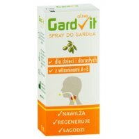 GardVit olive A+E, spray do gardla dla dzieci i doroslych, 15 ml