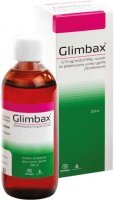 Glimbax 0,74 mg/ ml, roztwór do płukania jamy ustnej i gardła, 200 ml