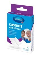 Hartmann Cosmos Soft Silicone, plastry opatrunkowe z silikonem, 8 szt.