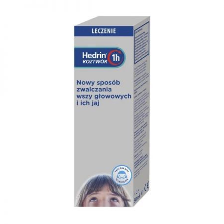Hedrin, przeciw wszawicy, płyn, 50 ml