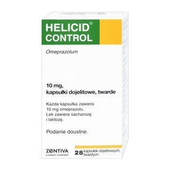 Helicid control 10 mg x 28 kapsułek