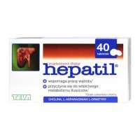 Hepatil 150mg 40 tabletek