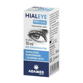 Hialeye free 0,4% krople do oczu 10 ml