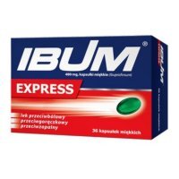 Ibum Express, 400 mg, kapsułki, 36 szt.