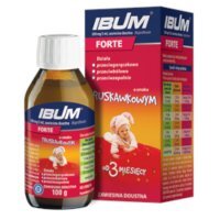 Ibum Forte, 200 mg/5 ml, zawiesina doustna, smak truskawkowy, 100 g