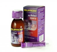 Ibuprom dla Dzieci Forte, 200 mg/5 ml, syrop, 100 ml