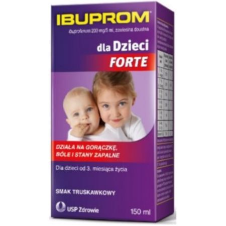 Ibuprom dla Dzieci Forte syrop 200mg/5ml 150ml