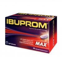 Ibuprom MAX 400 mg 48 tabletek