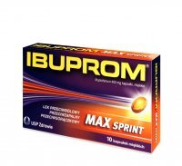 Ibuprom MAX Sprint 400 mg 10 kapsułek
