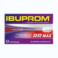 Ibuprom RR MAX 400 mg 48 tabletek