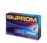 Ibuprom Sprint Caps 200 mg 24 kapsułki