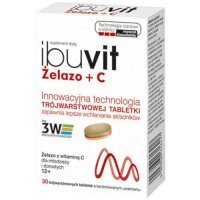 Ibuvit Żelazo + C, tabletki, 30 szt.