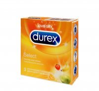 Durex Select, prezerwatywy, 3 szt.