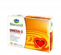 Omega-3 olej z łososia 500 mg 120 kapsułek