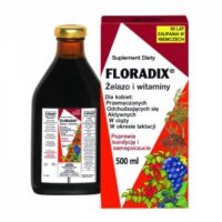 Floradix, żelazo i witaminy, płyn, 500 ml