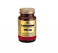 Solgar, L-Arginina, 500 mg, kapsułki, 50 szt.
