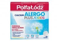 Calcium Alergo Plus Junior 16 tabletek musujacych