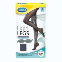 Scholl rajstopy uciskowe Light Legs, Czarne S/M