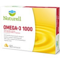 Naturell Omega 3, 1000 mg, kapsułki, 60 szt.